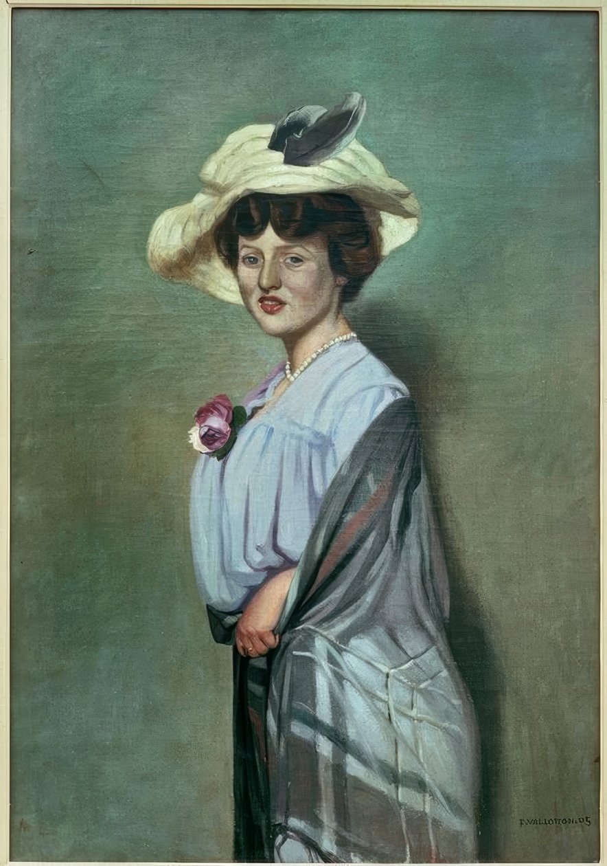 Engelska kvinnan av Felix Edouard Vallotton