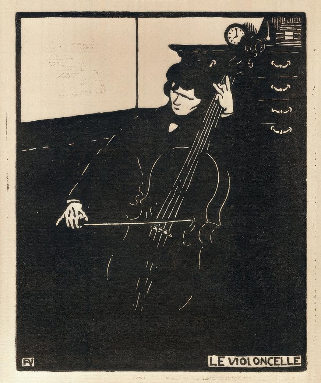 CELLON av Felix Edouard Vallotton