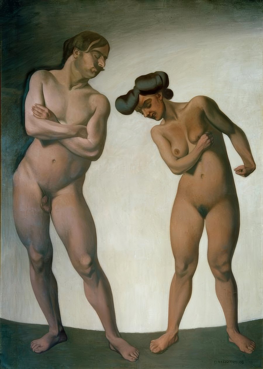 Kläderna av Felix Edouard Vallotton