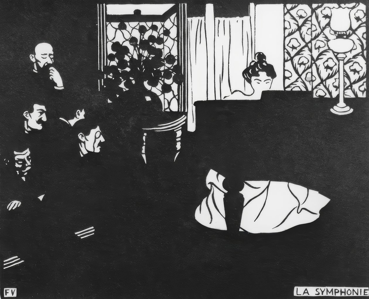 Symfonin av Felix Edouard Vallotton