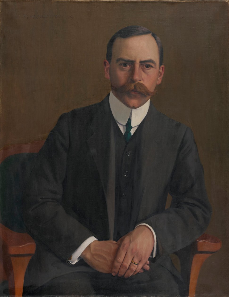 Doktor Arthur Hahnloser, 1909. av Felix Edouard Vallotton