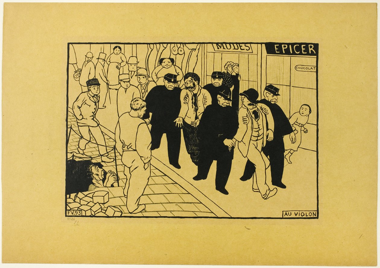 Iväg till kannan av Felix Edouard Vallotton