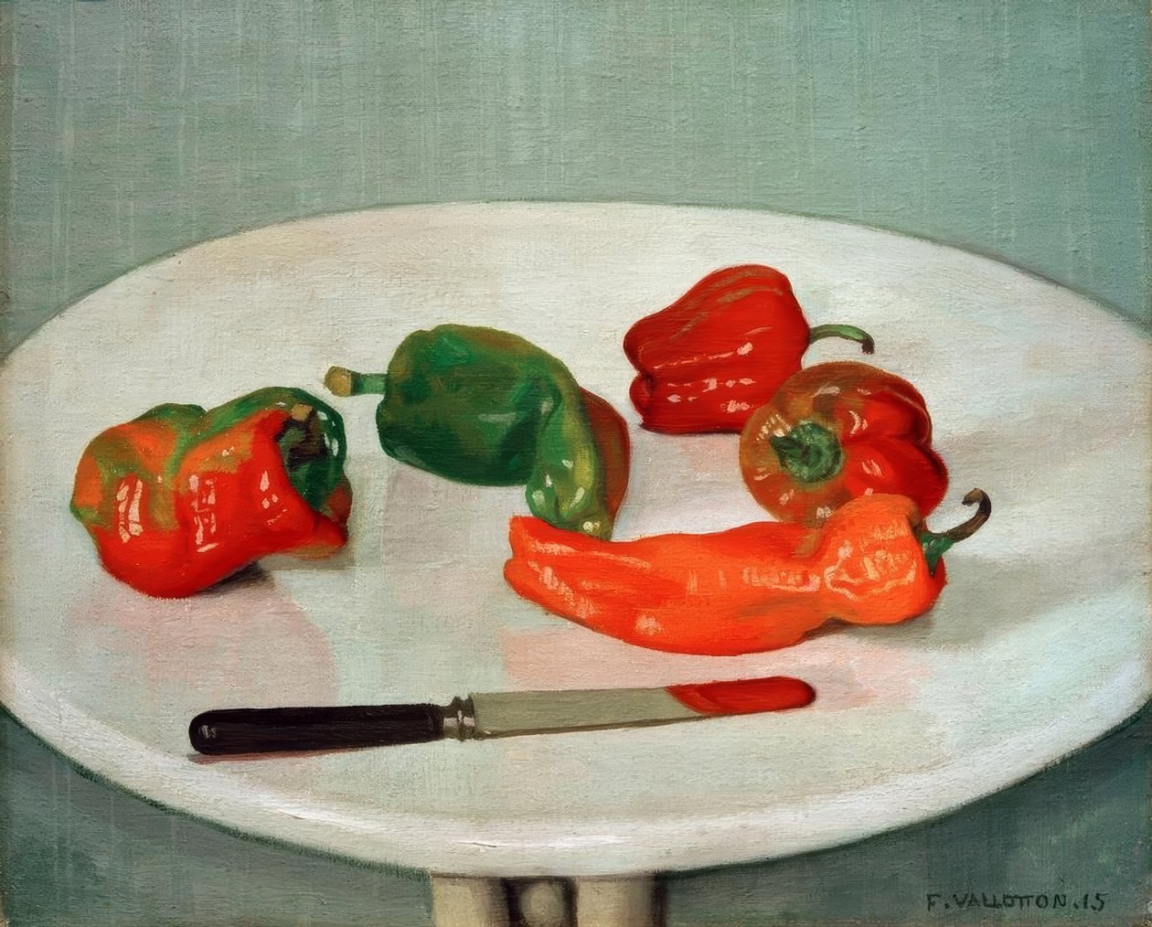 röd paprika av Felix Edouard Vallotton