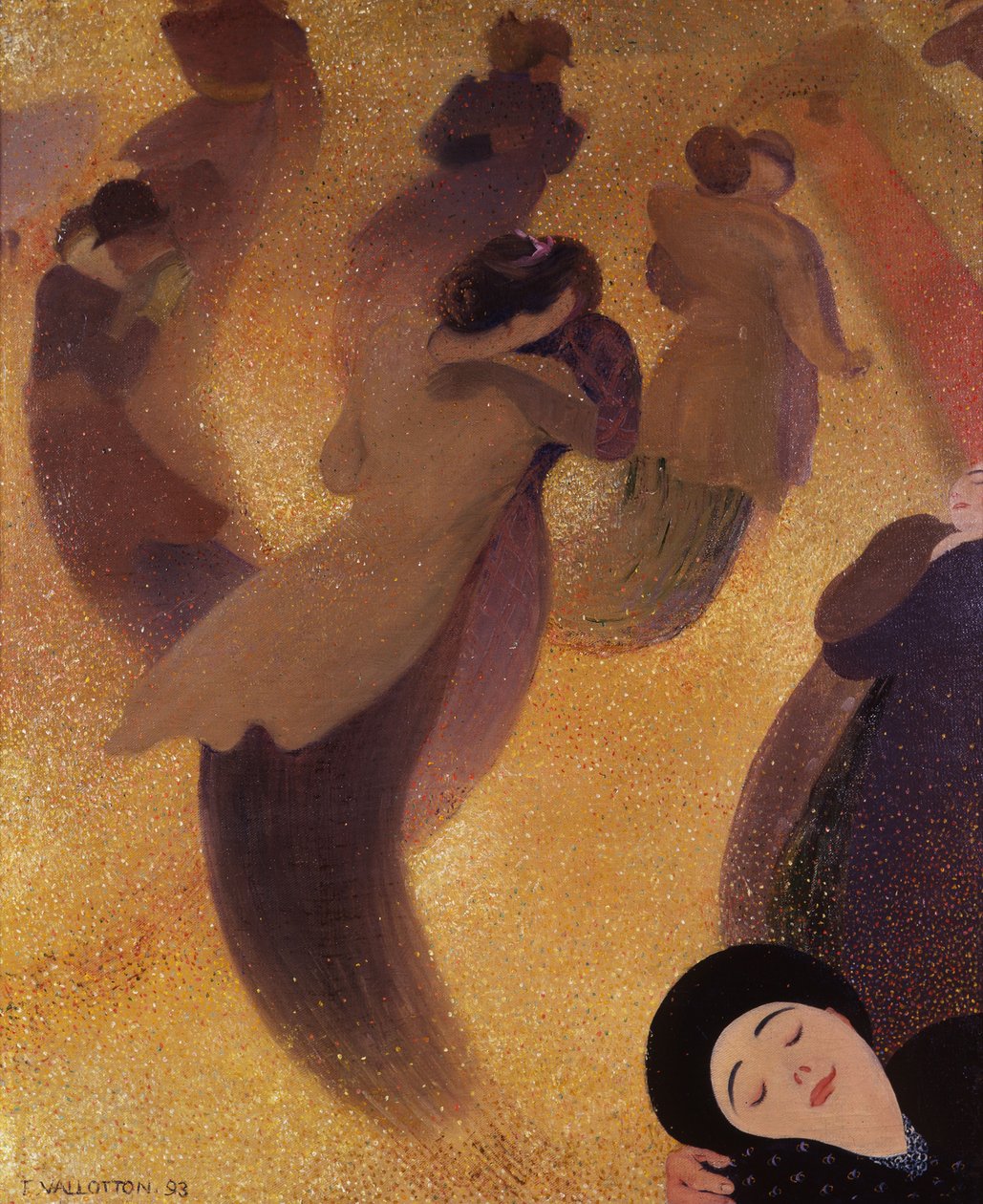 Valsen La Valse av Felix Edouard Vallotton