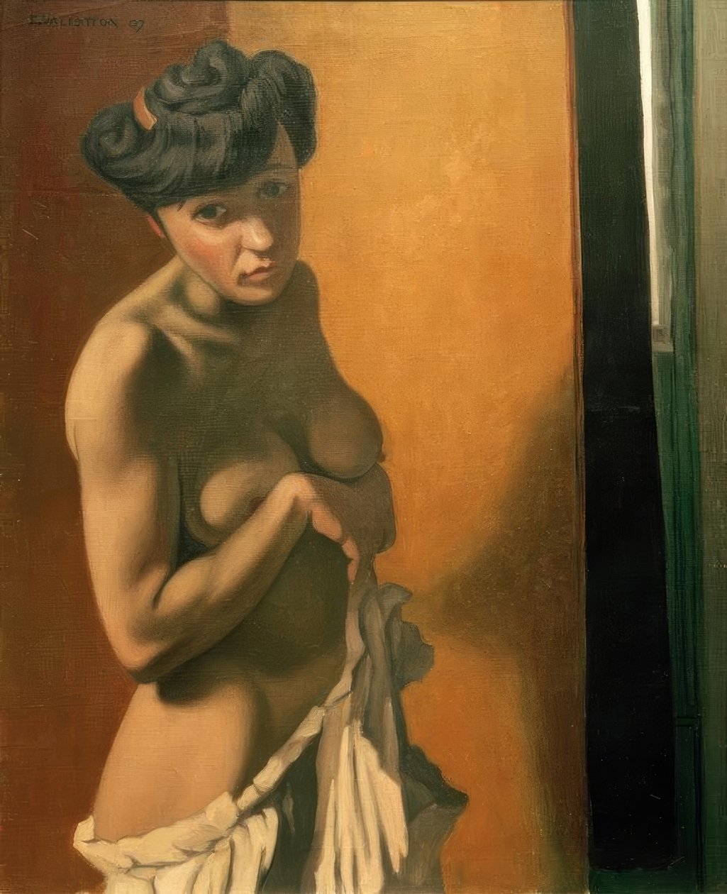 Ingen brun bål av Felix Edouard Vallotton