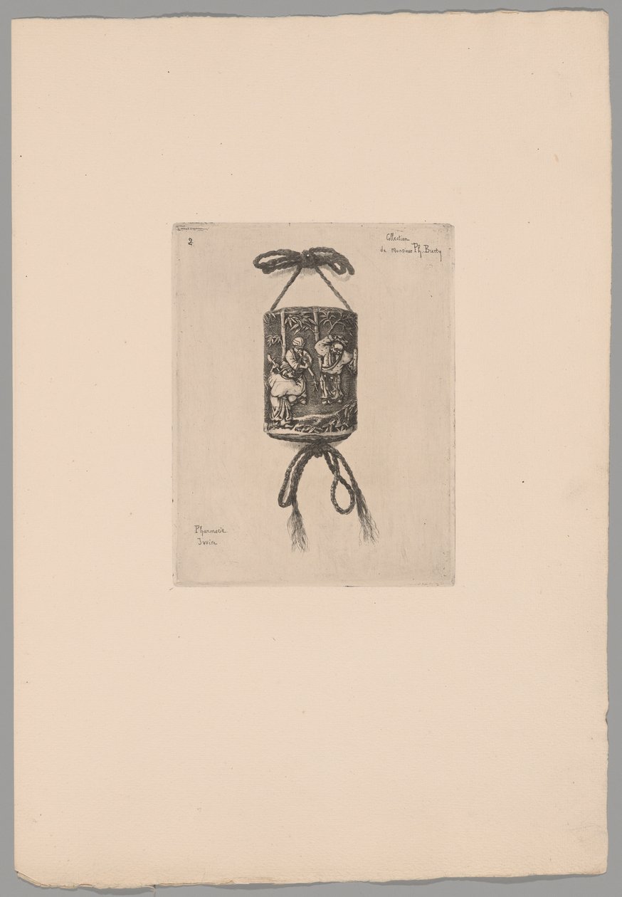 Japonism av Felix Hilaire Buhot