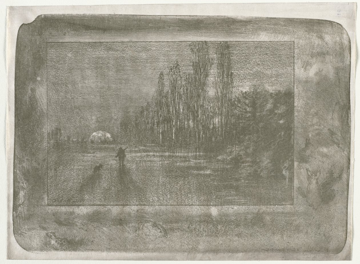 Den lilla jägaren, 1892. av Felix Hilaire Buhot