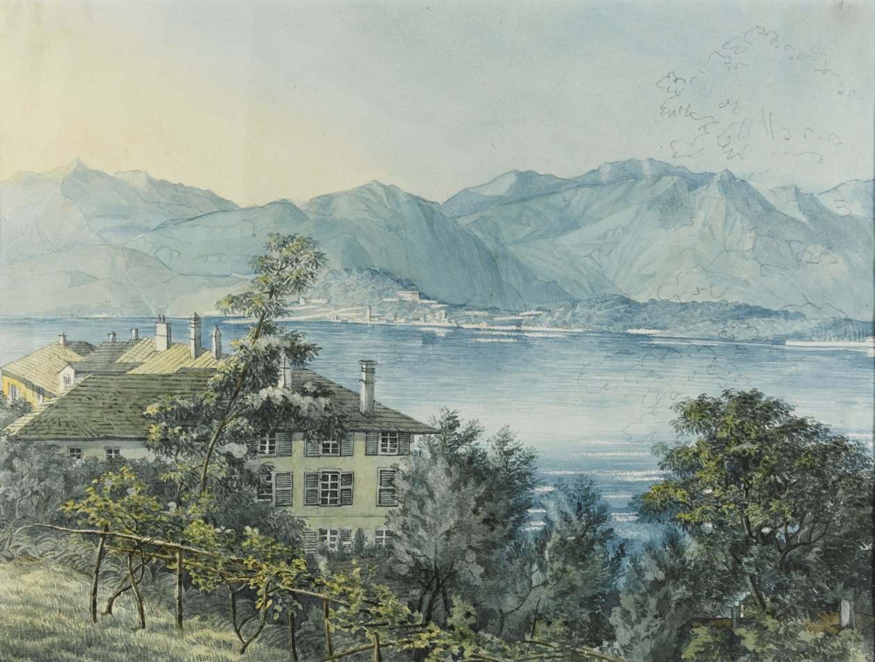 Cadenabbia, Comosjön, 1837 av Felix Mendelssohn Bartholdy