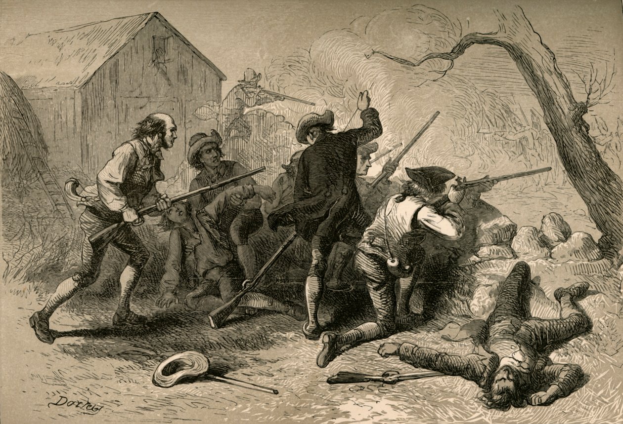 Slaget vid Lexington, 1877. av Felix Octavius Carr Darley