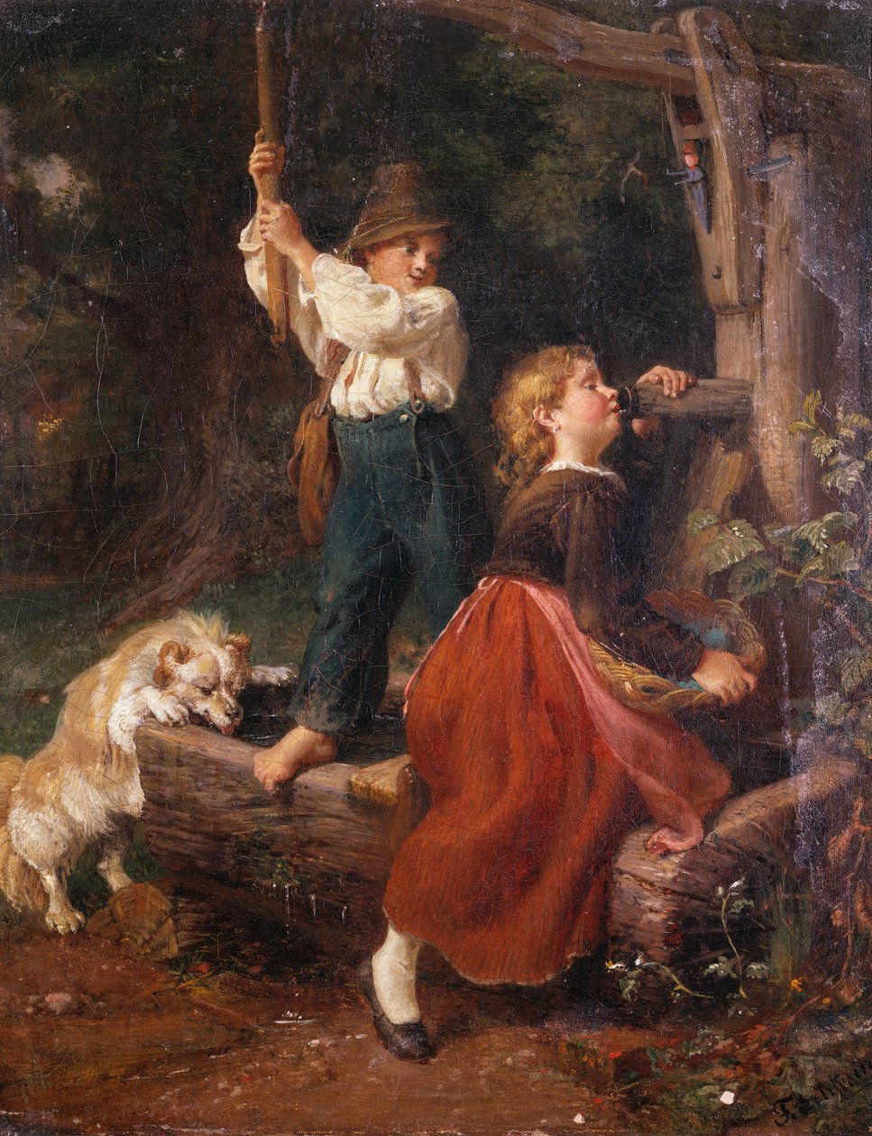 Vattenpumpen av Felix Schlesinger