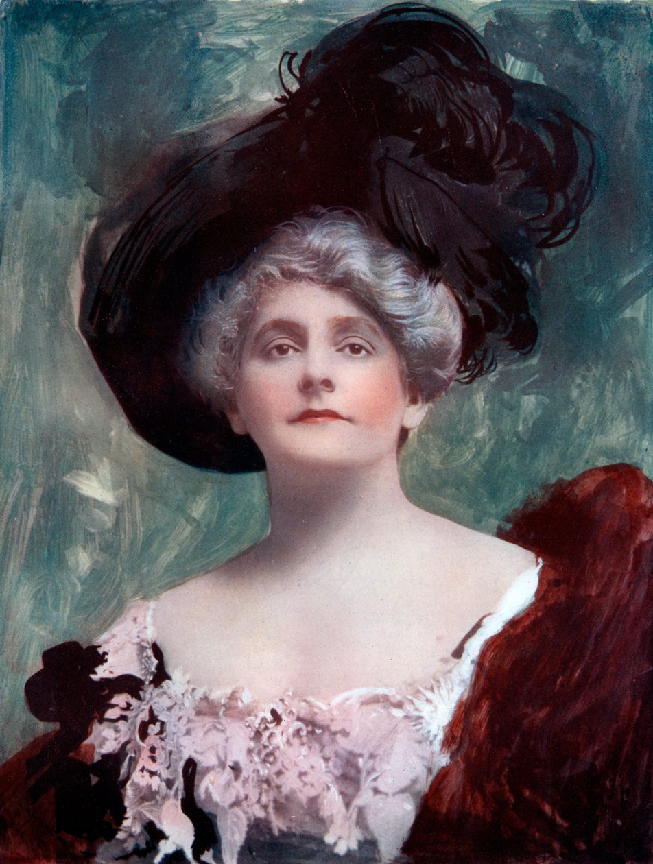Cecil Raleigh 1856-1914, engelsk skådespelerska, c1902. av Fellows Willson