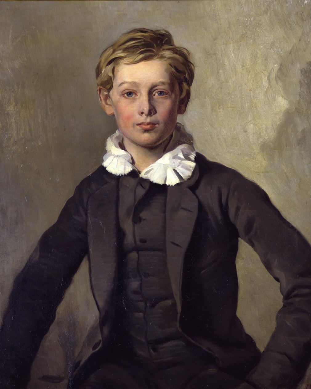 Porträtt av greve Haubold von Einsiedel av Louis Ferdinand von Rayski