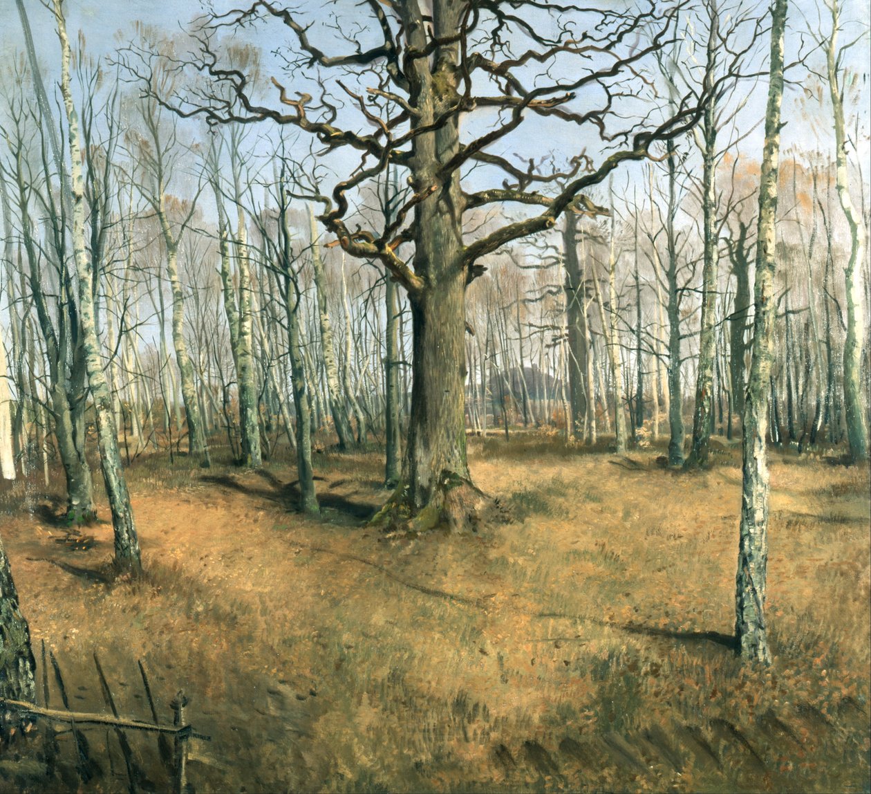 Wermsdorf Forest av Louis Ferdinand von Rayski