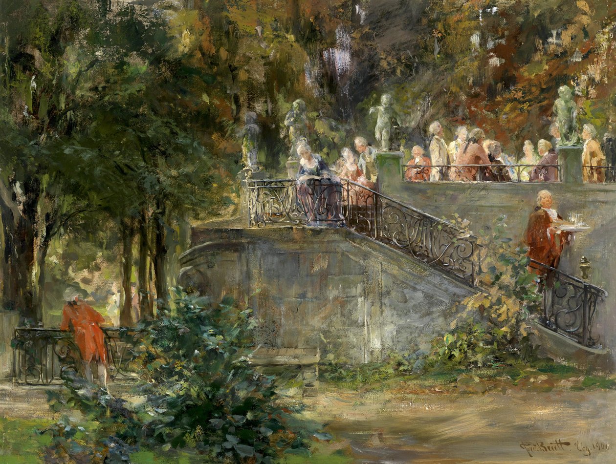 Gartenfest av Ferdinand Brutt