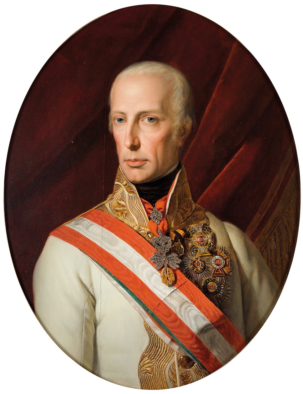 Kejsar Franz I av Österrike av Ferdinand Georg Waldmuller