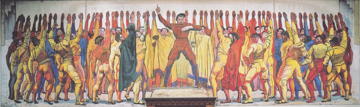  Einmutigkeitn av Ferdinand Hodler