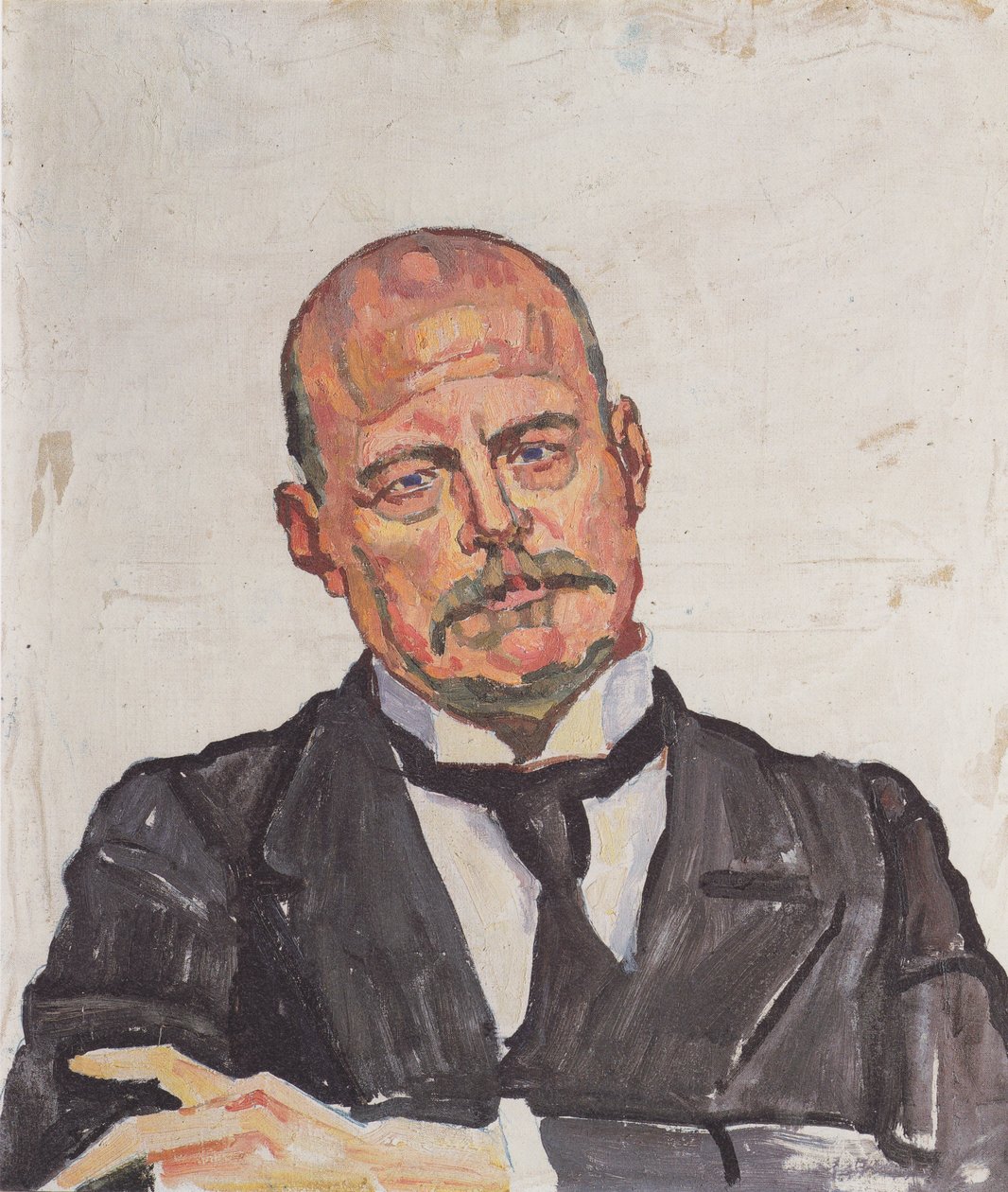 Porträtt av Georges Navazza av Ferdinand Hodler
