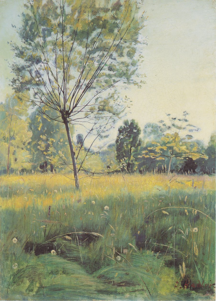 Den gyllene översvämningen av Ferdinand Hodler