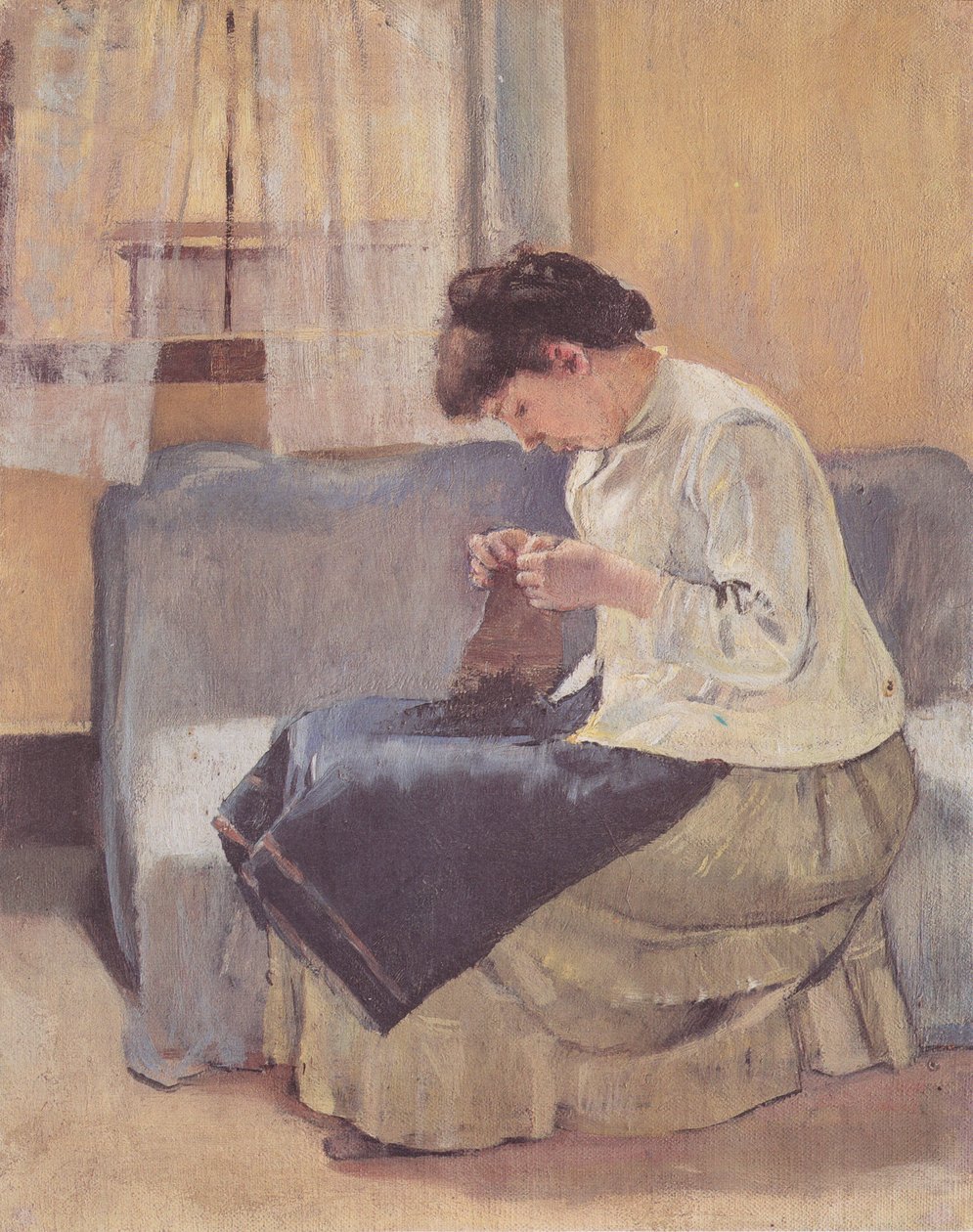 Näherin av Ferdinand Hodler