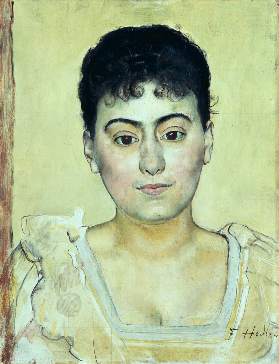 Portrait of Madame de R. av Ferdinand Hodler
