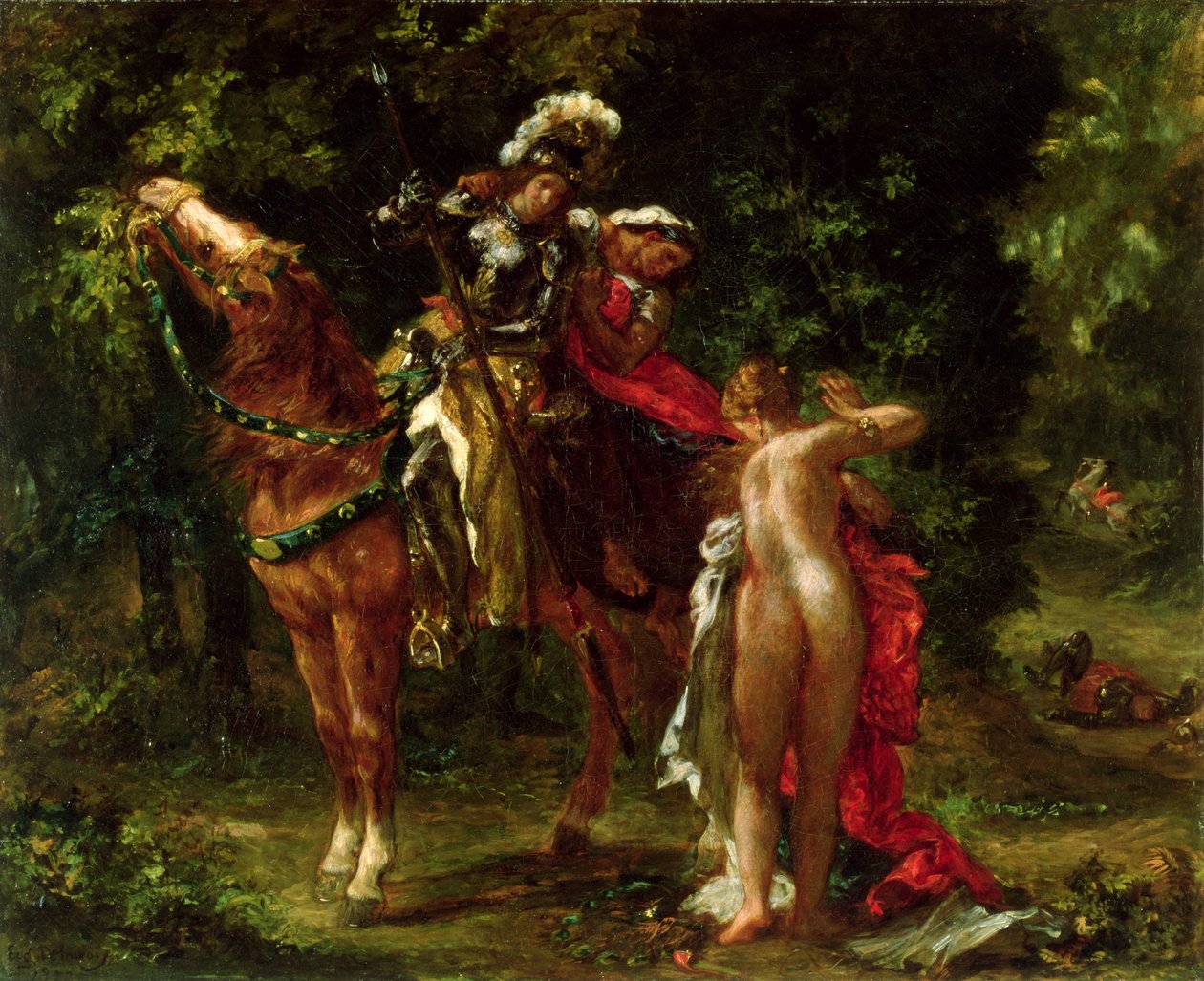 Marphise, 1850-52 av Ferdinand Victor Eugene Delacroix