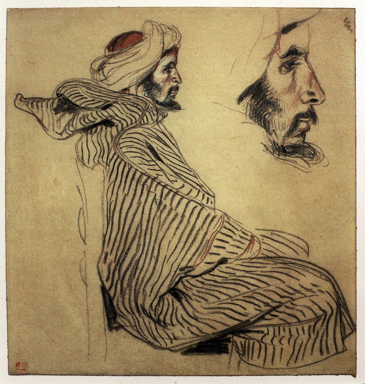 Morocco av Ferdinand Victor Eugene Delacroix