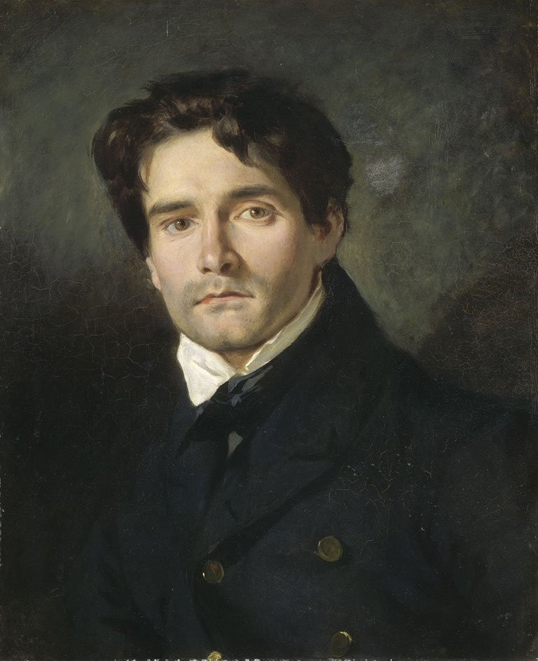 Portrait of Léon Riesener av Ferdinand Victor Eugene Delacroix