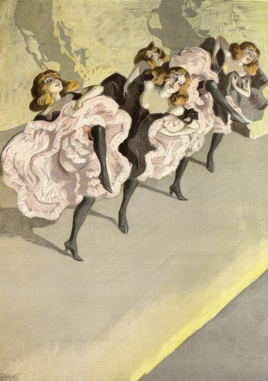 Cancan av Ferdinand von Reznicek