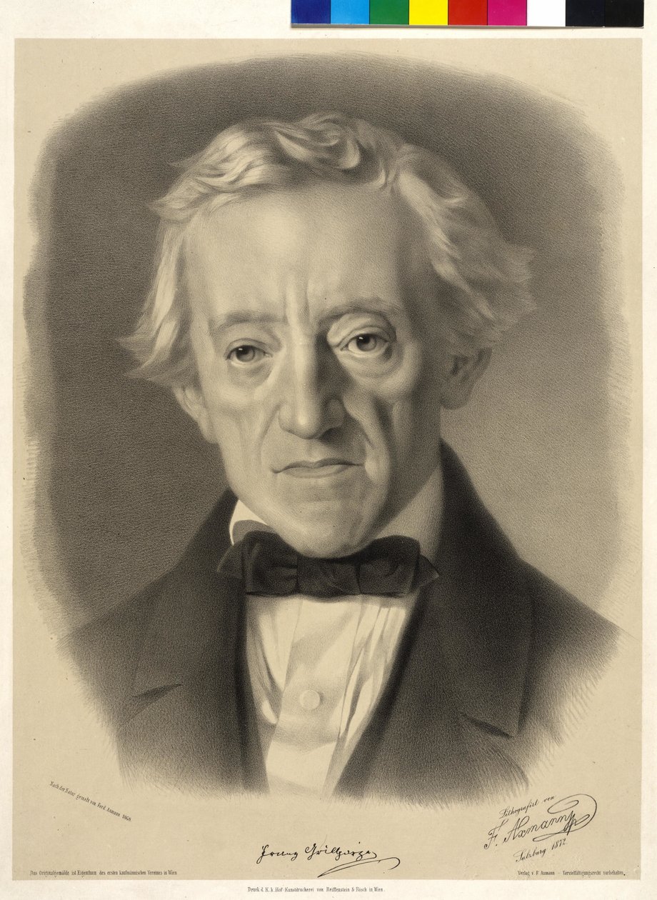 Franz Grillparzer av Ferdinand Axmann