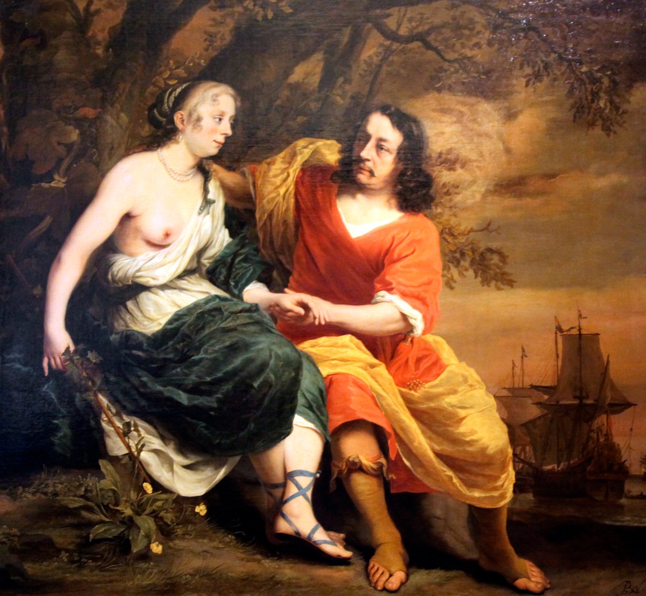"Bacchus och Ariadne", 1664 av Ferdinand Bol