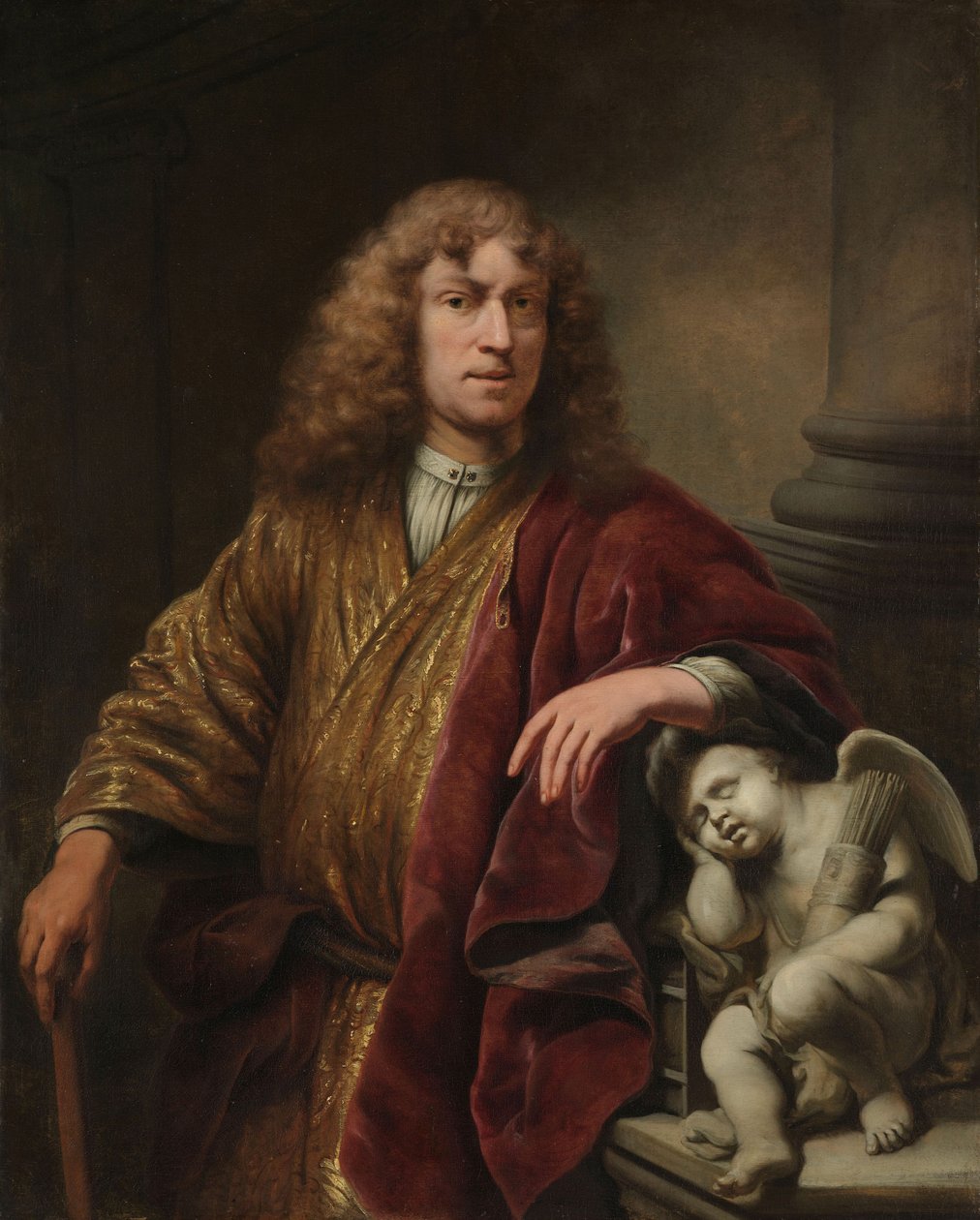 Självporträtt, ca 1669. av Ferdinand Bol