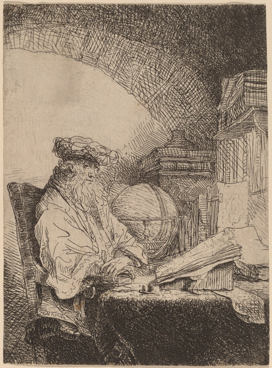 Astrologen av Ferdinand Bol