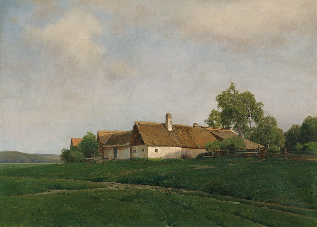 Gård i skogsdistriktet av Ferdinand Brunner