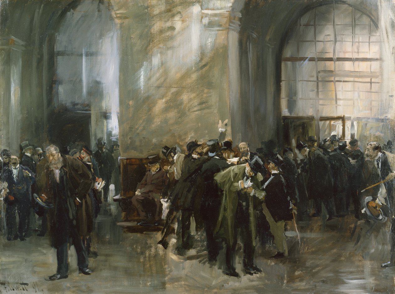 På börsen av Ferdinand Brutt