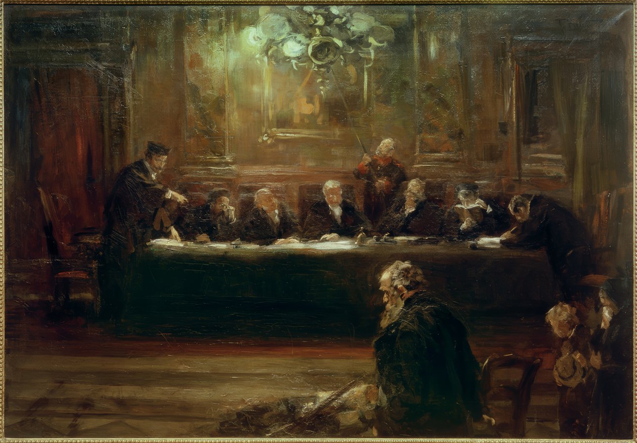 Inför domarna av Ferdinand Brutt