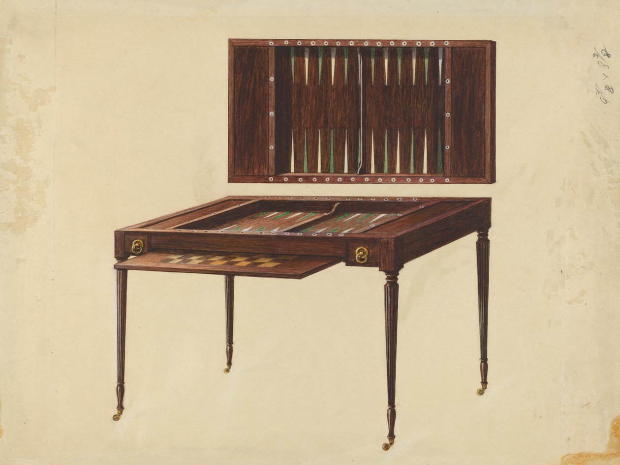 Spelbord av Ferdinand Cartier