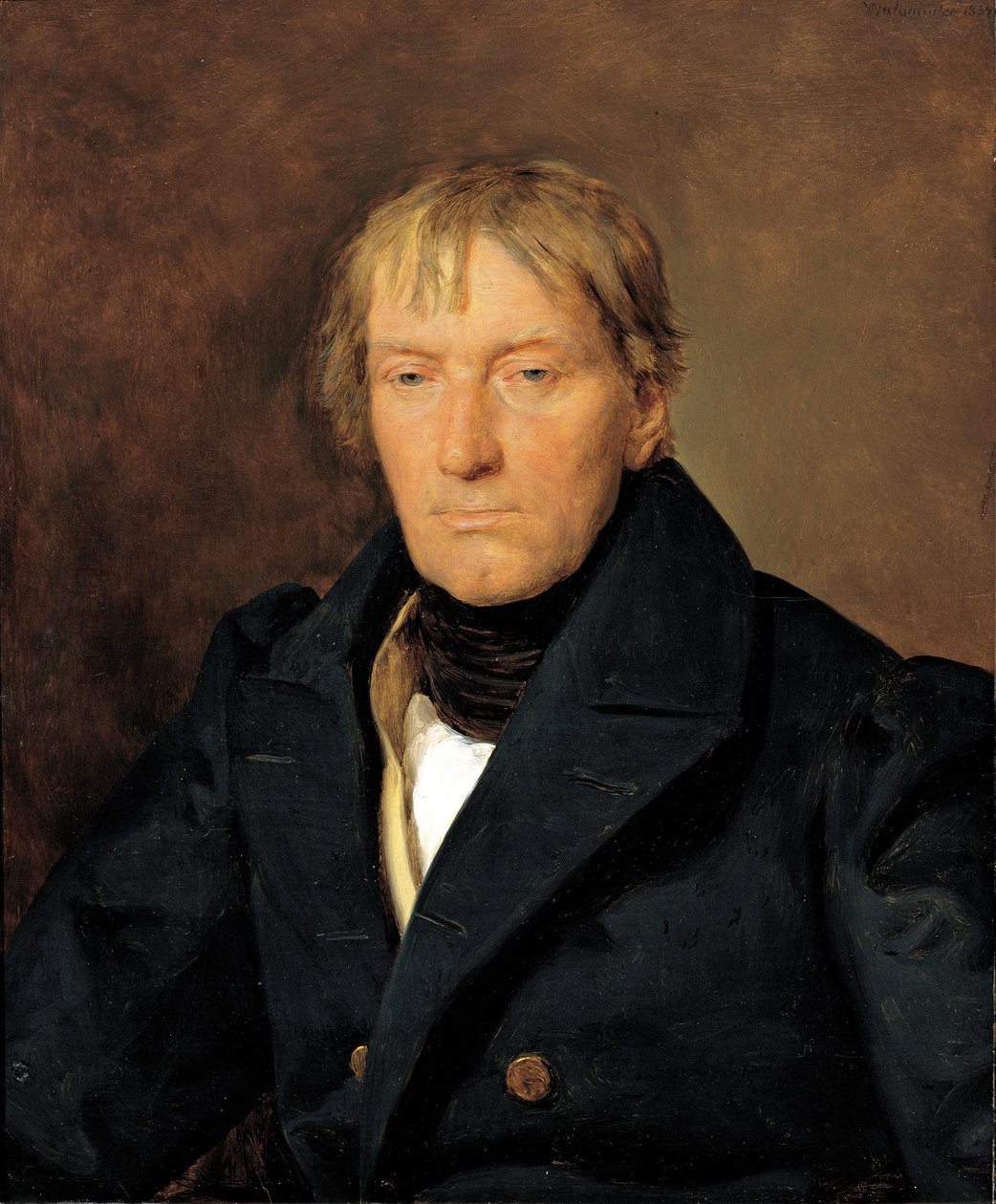 Gravören François Haury av Ferdinand Georg Waldmuller