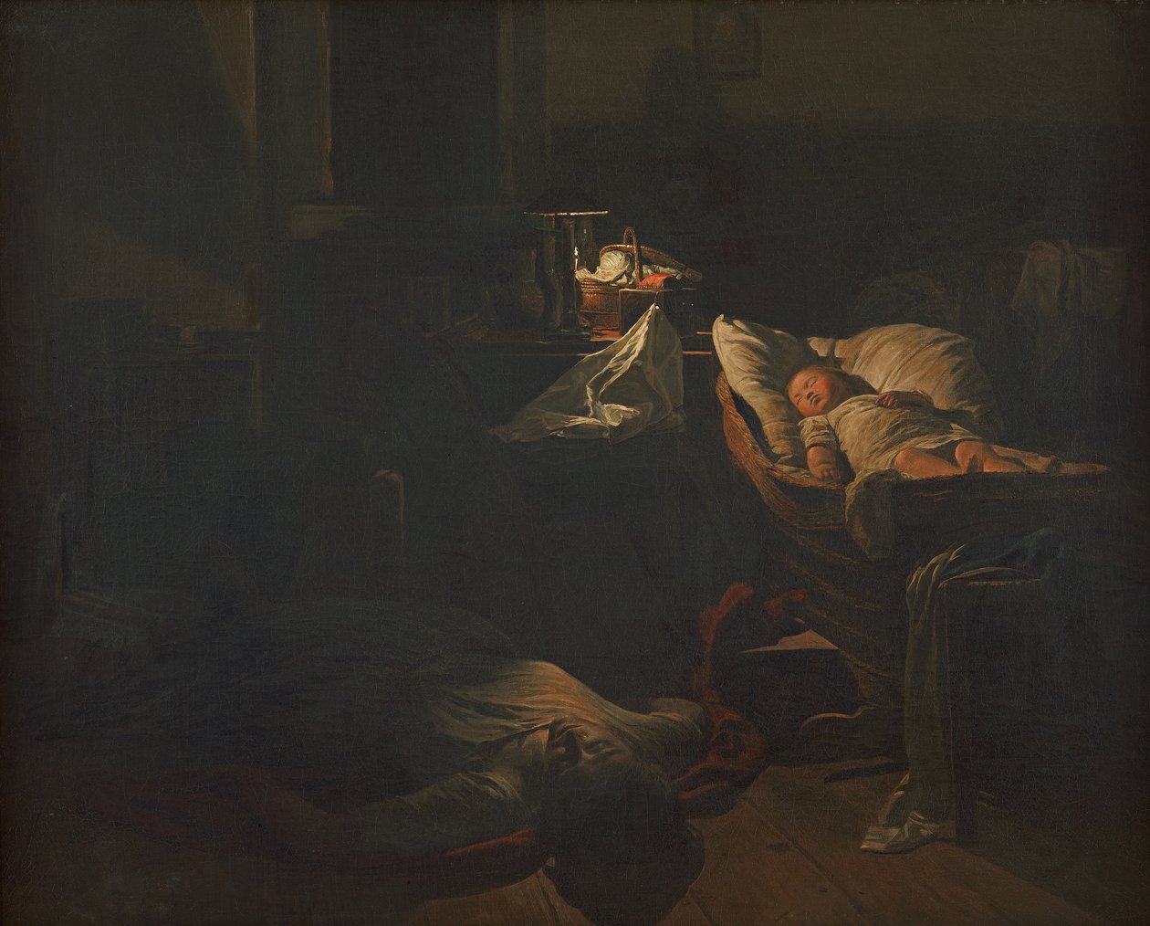 utmattad styrka av Ferdinand Georg Waldmuller