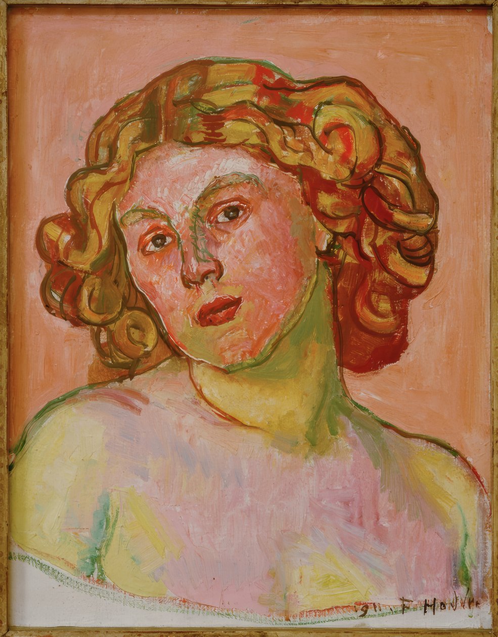 Porträtt av Regina Morgeron av Ferdinand Hodler