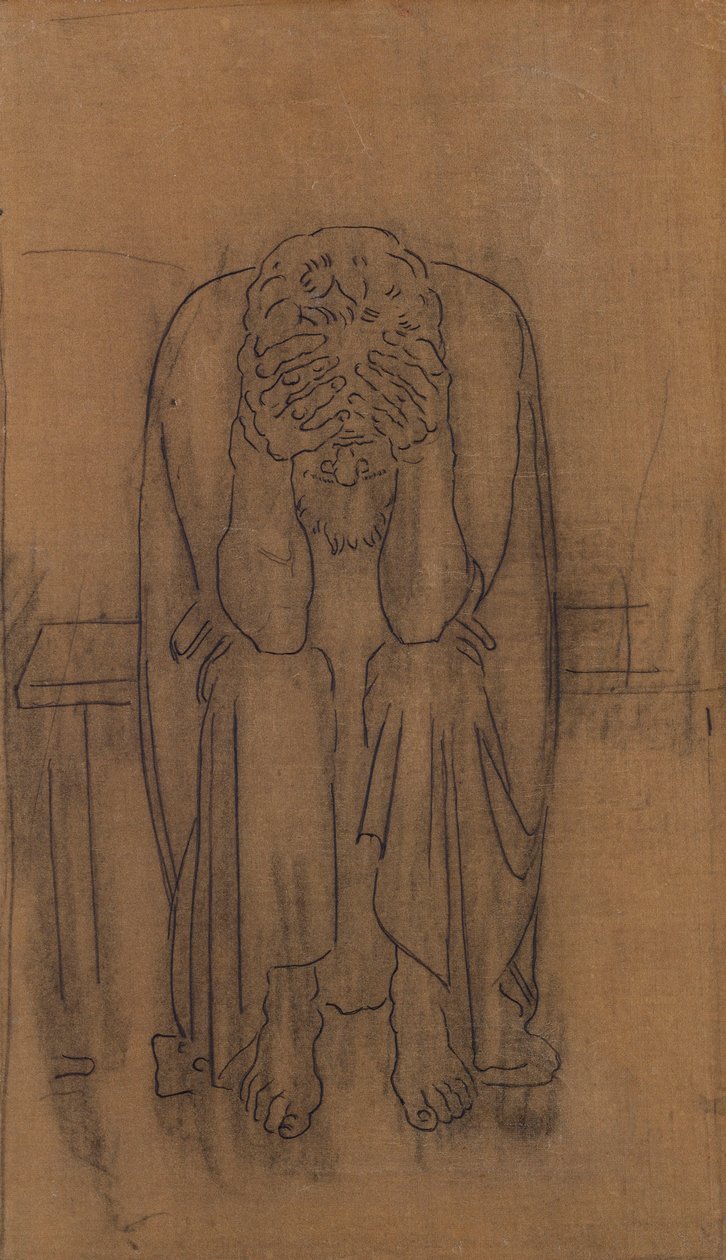mörkt geni; Mörkt geni, 1891-2 av Ferdinand Hodler