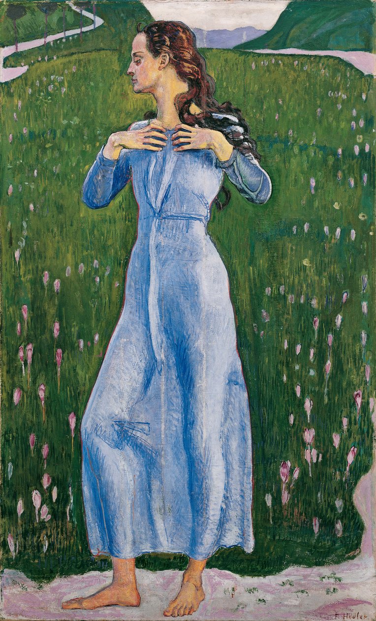 Emotionell känsla, 1900. av Ferdinand Hodler