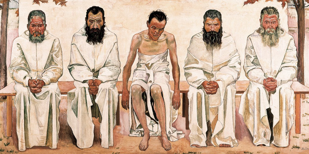 Livets trötthet av Ferdinand Hodler