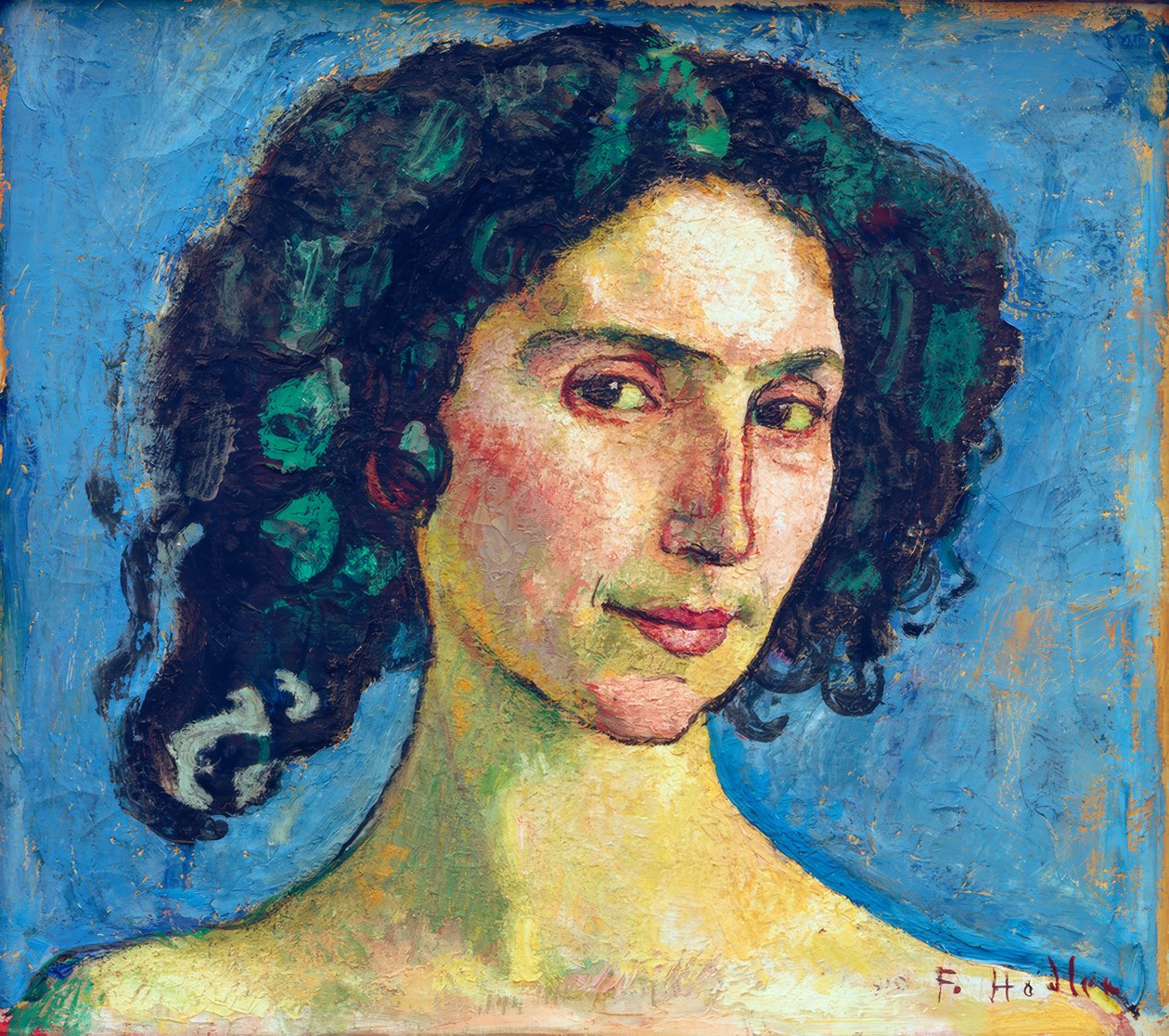 Huvudstudier italienska av Ferdinand Hodler