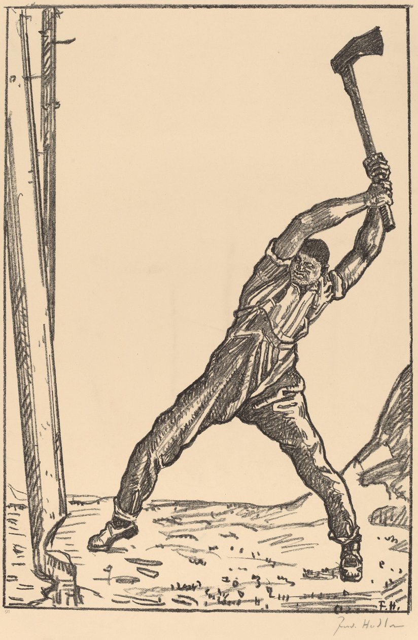 Lumberman av Ferdinand Hodler