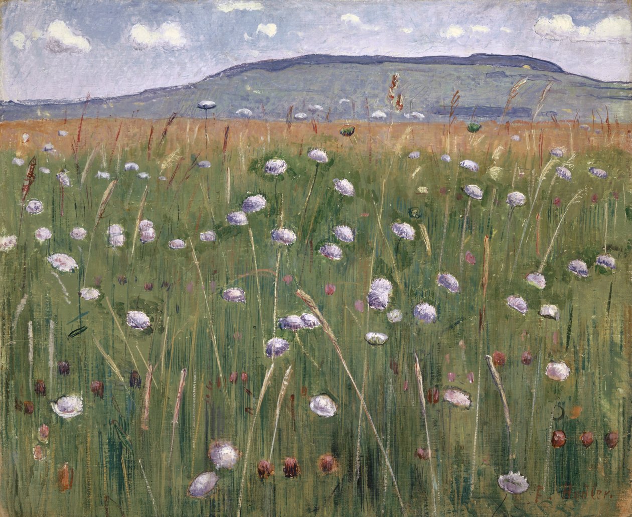 Meadow Piece, c.1901 av Ferdinand Hodler