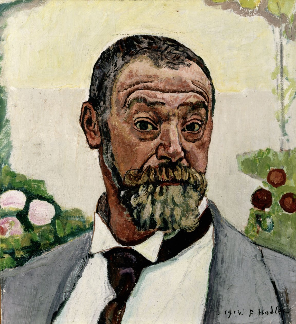Självporträtt av Ferdinand Hodler