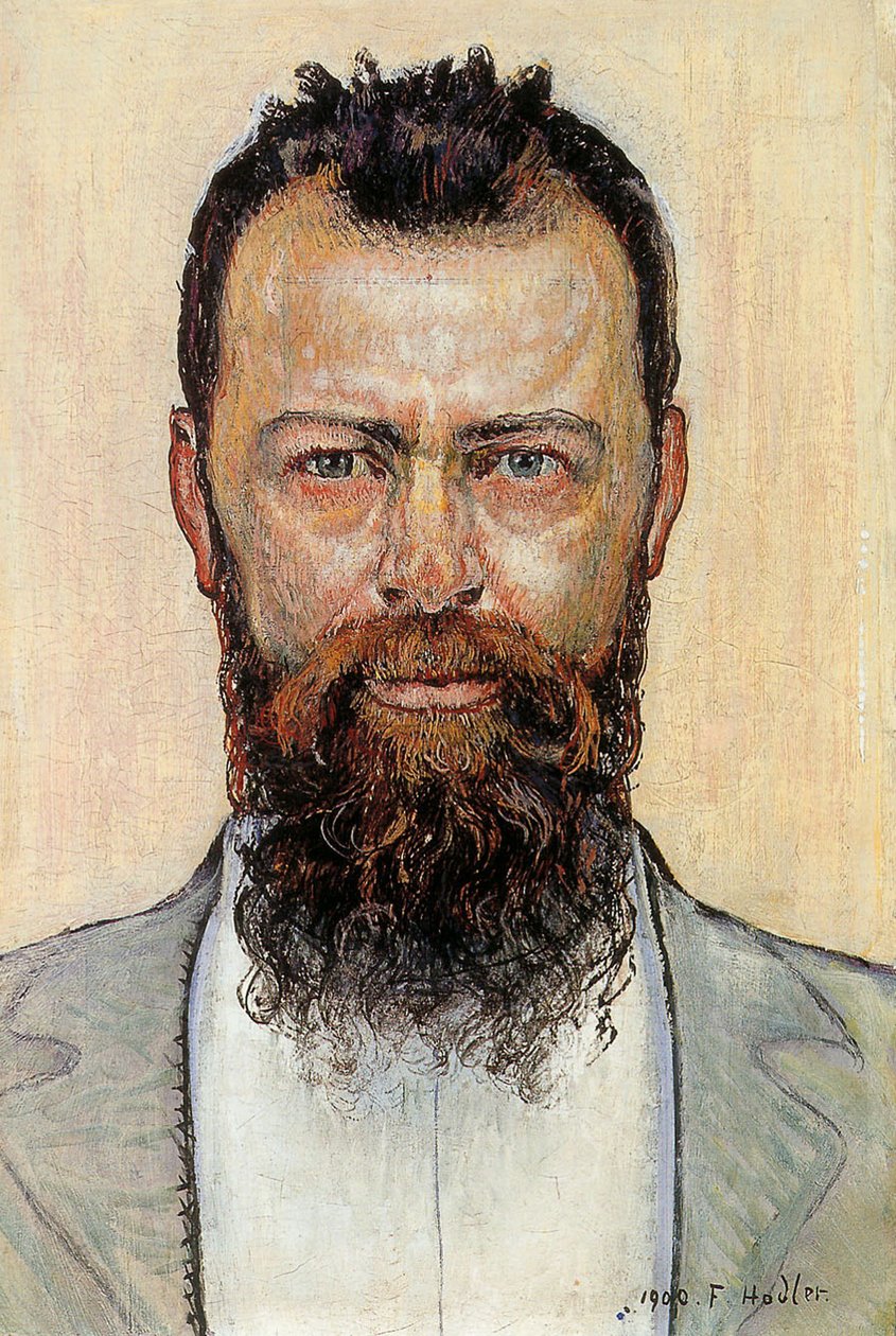 Självporträtt av Ferdinand Hodler