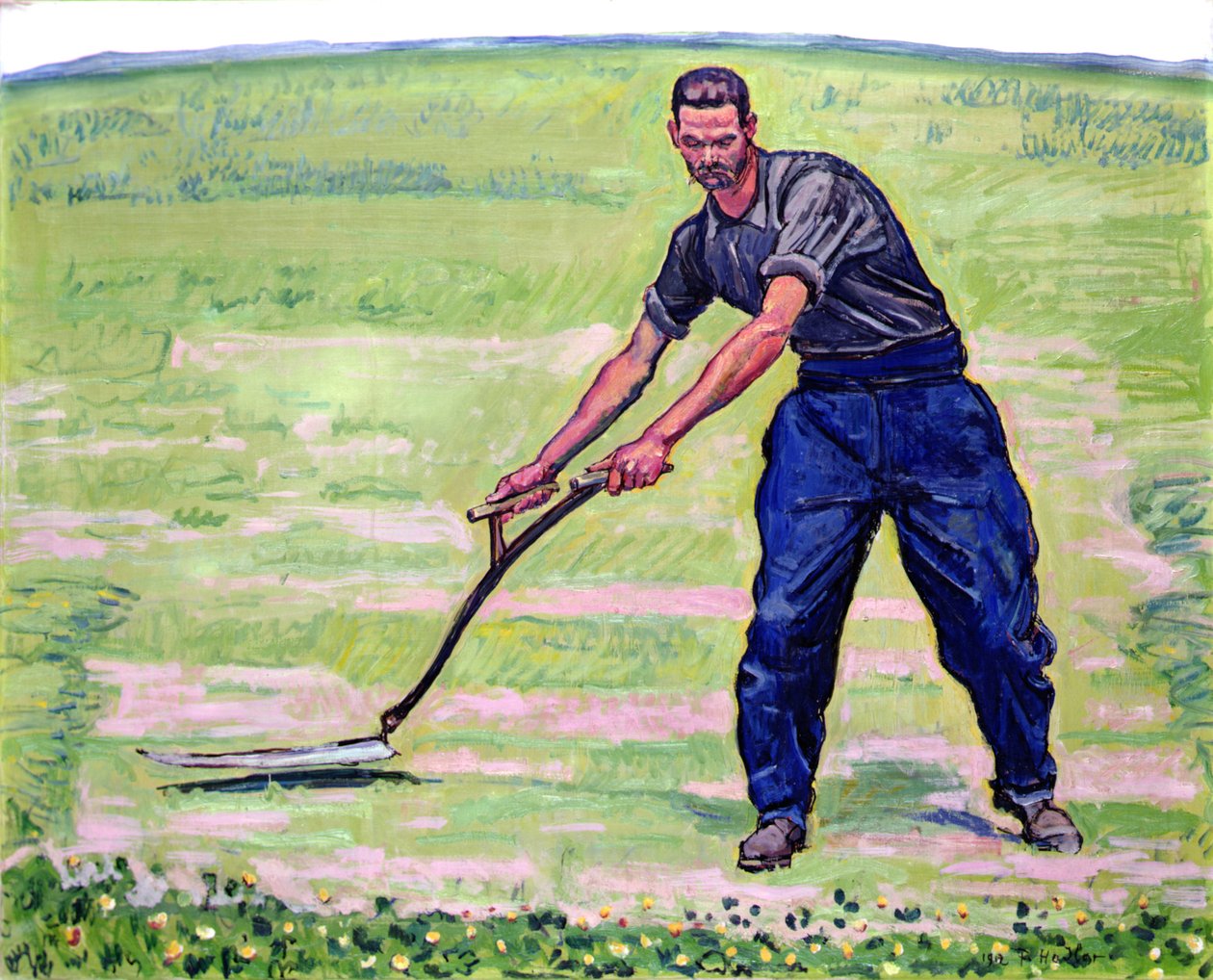 Gräsklipparen av Ferdinand Hodler
