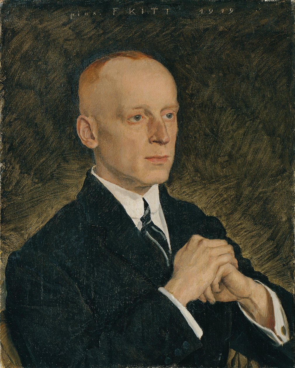 Porträtt av en gentleman av Ferdinand Kitt