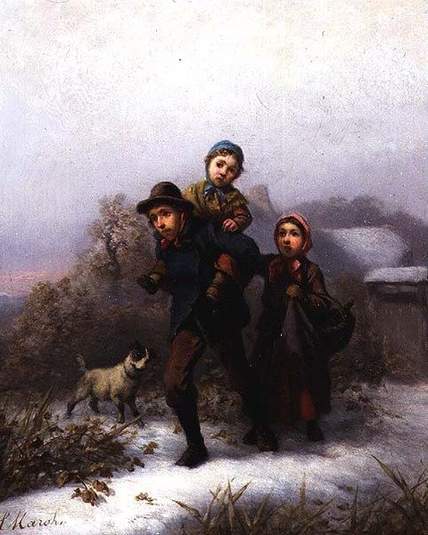 På vintern av Ferdinand Marohn